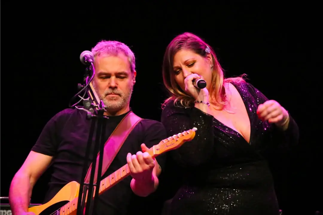 Paco et Anne sur scène